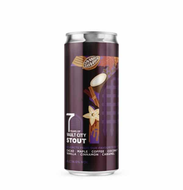 7 YEARS STOUT (CACAO, MAPLE, COFFEE, COCONUT, VANILLA, CINNAMON & CARAMEL)