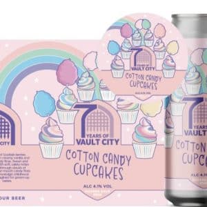 Cotton Candy Cupcakes